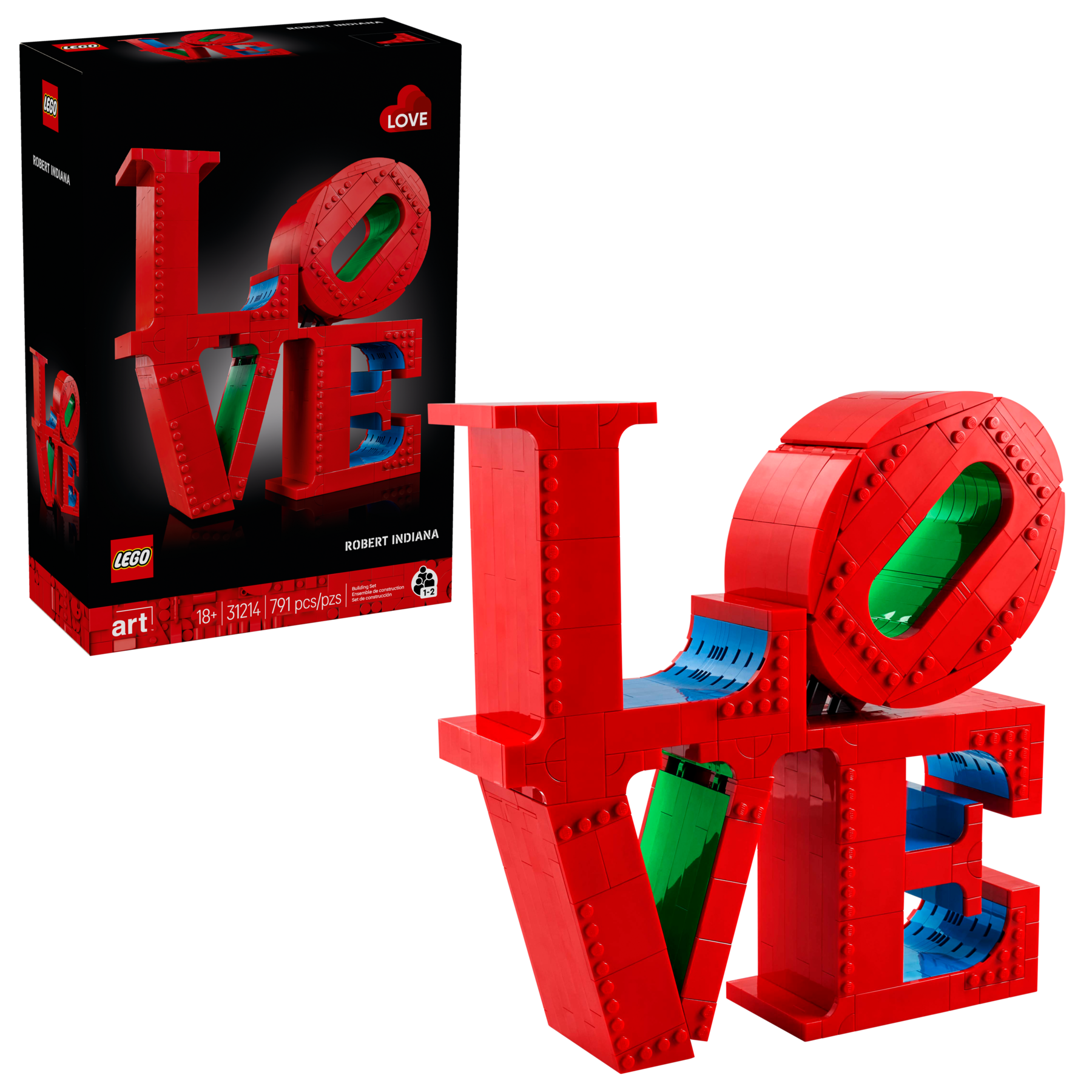 LEGO ART LOVE Sign 31214