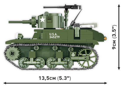 COBI M3 Stuart Tank 3129