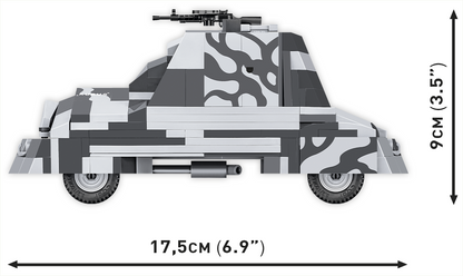 COBI Kubus Armoured Tank Car 3114